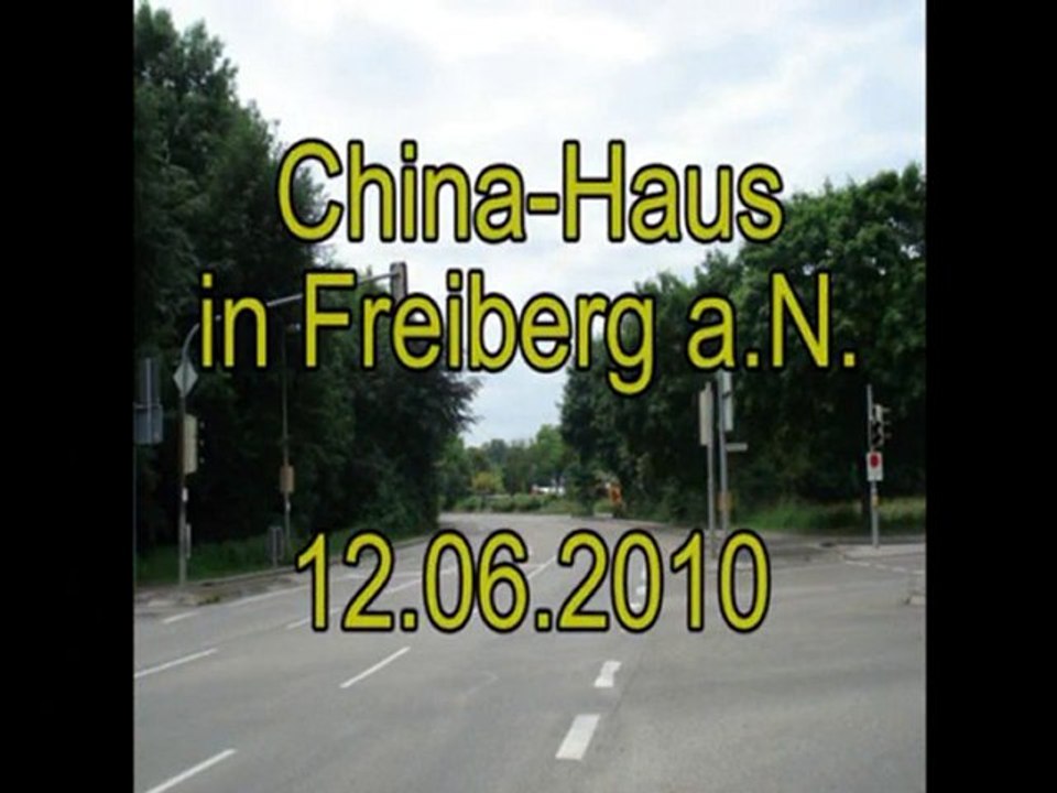 China Haus in Freiberg wird renoviert