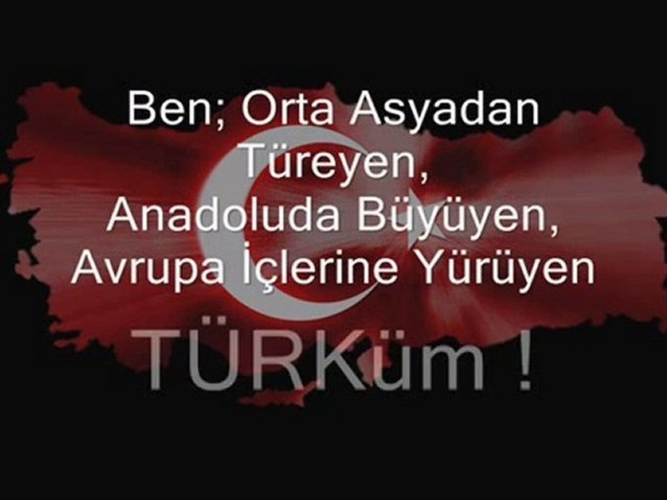 Ben TÜRK'üm