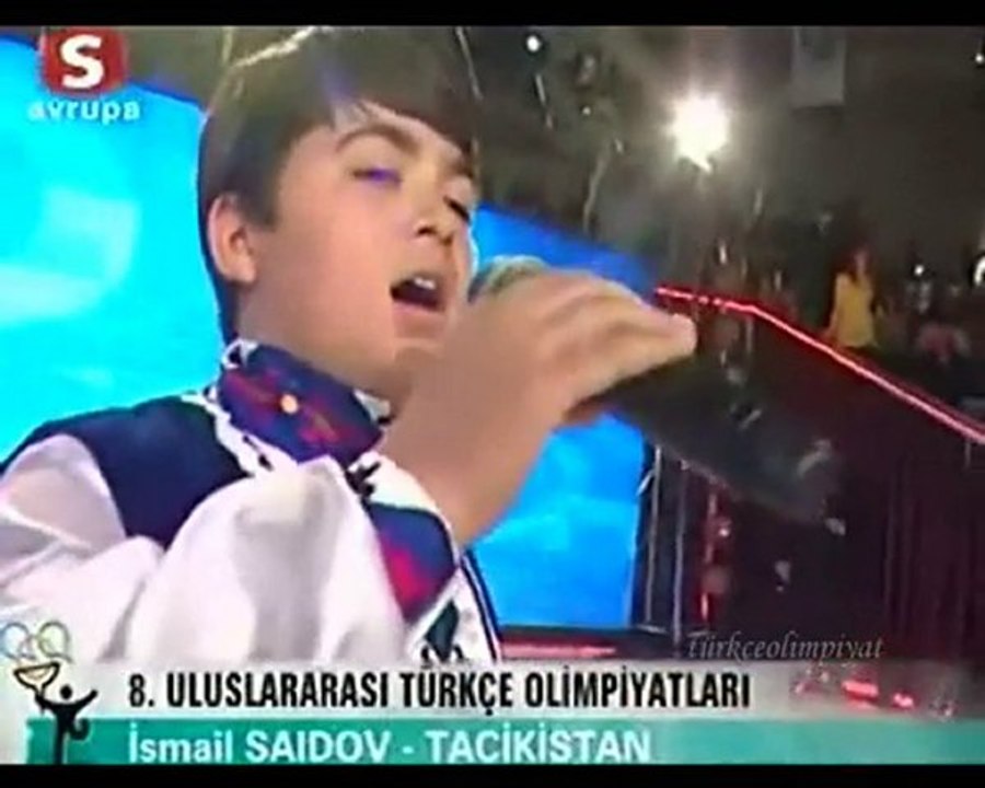 Dönülmez akşamın ufkundayız Tacikistan 8.Türkçe Olimpiyatı