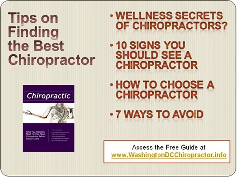 Washington DC Chiropractors