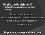 Baltimore DUI Attorneys - Punishments