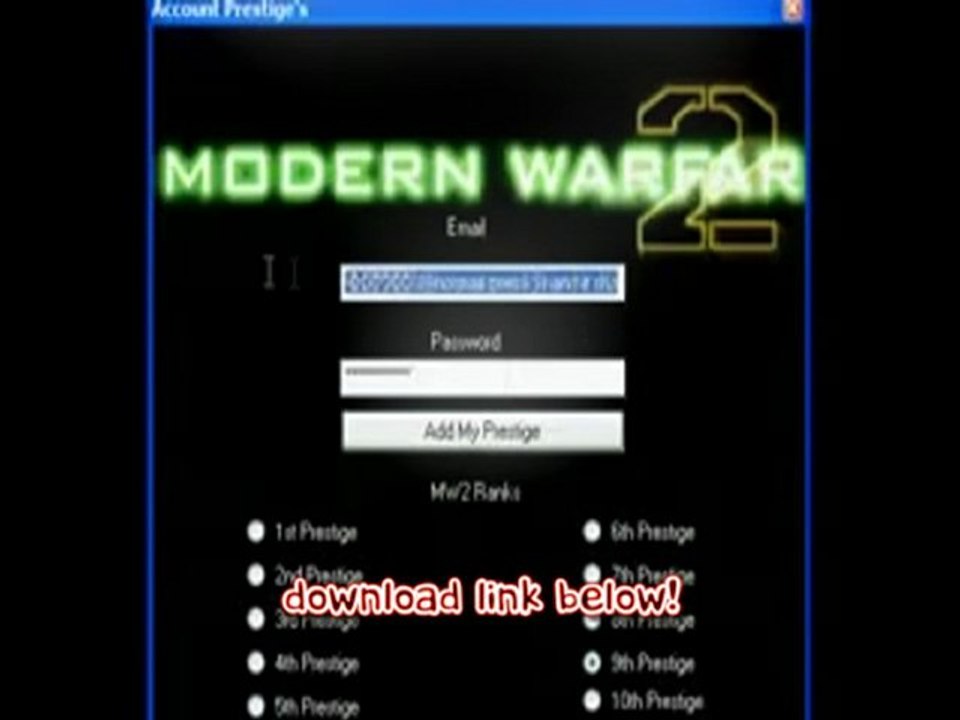 NEW Modern Warfare 2 10th Prestige Hack