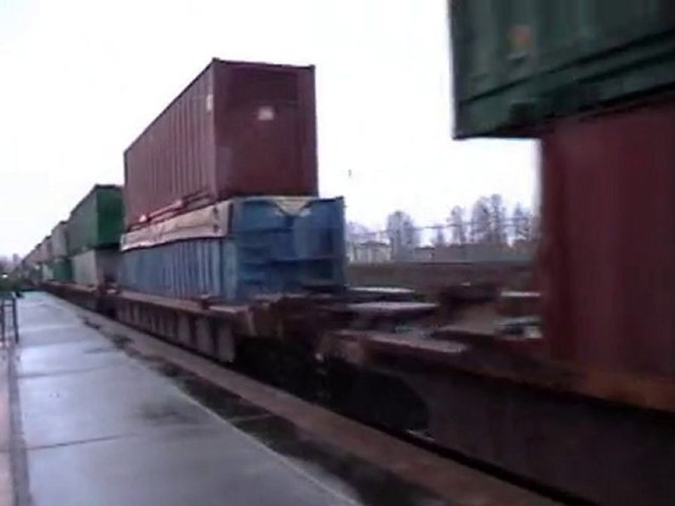 UP #7398 W/1996 Trailing