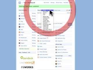 Status Update FB Twitter Lightning speed