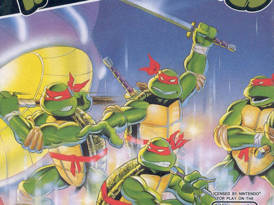 test "Teenage Mutant Hero Turtles" NES