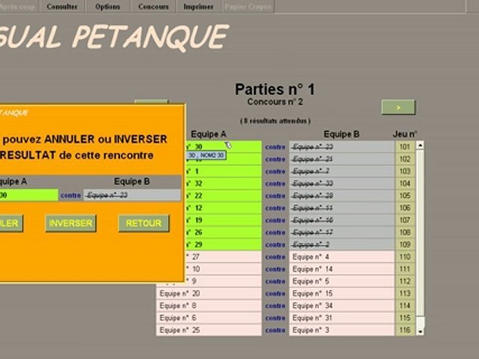 VISUAL PETANQUE