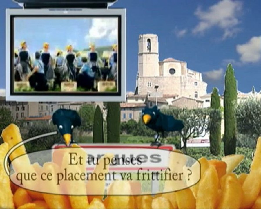 Les frites Lorguaises parole de corbeaux mairie lorgues