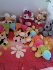 nos bebes de  " demoiselle et gino " et " arthur et désir "