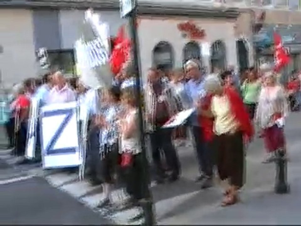 Bourg-en-Bresse Manifestation Contre le Blocus de Gaza 4/5