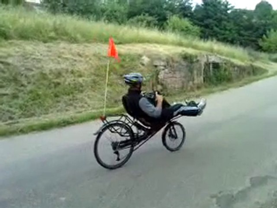 velo couché les debuts