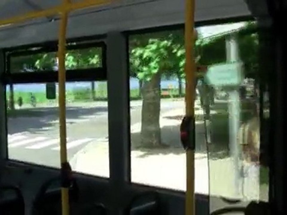 Trajet bus d'Aix les bains-Chambéry, un dimanche