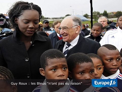 Guy Roux : les Bleus n'ont pas eu raison