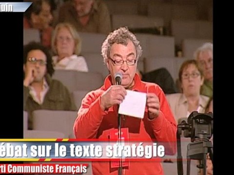 35ème Congrès - Suite débat Stratégie - Dec. MG Buffet