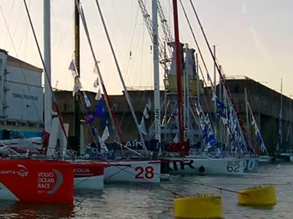 SNSM : VO70 et IMOCA au ponton