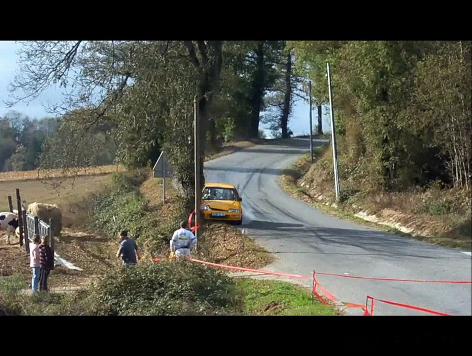crash rallye vienne et glane 2009
