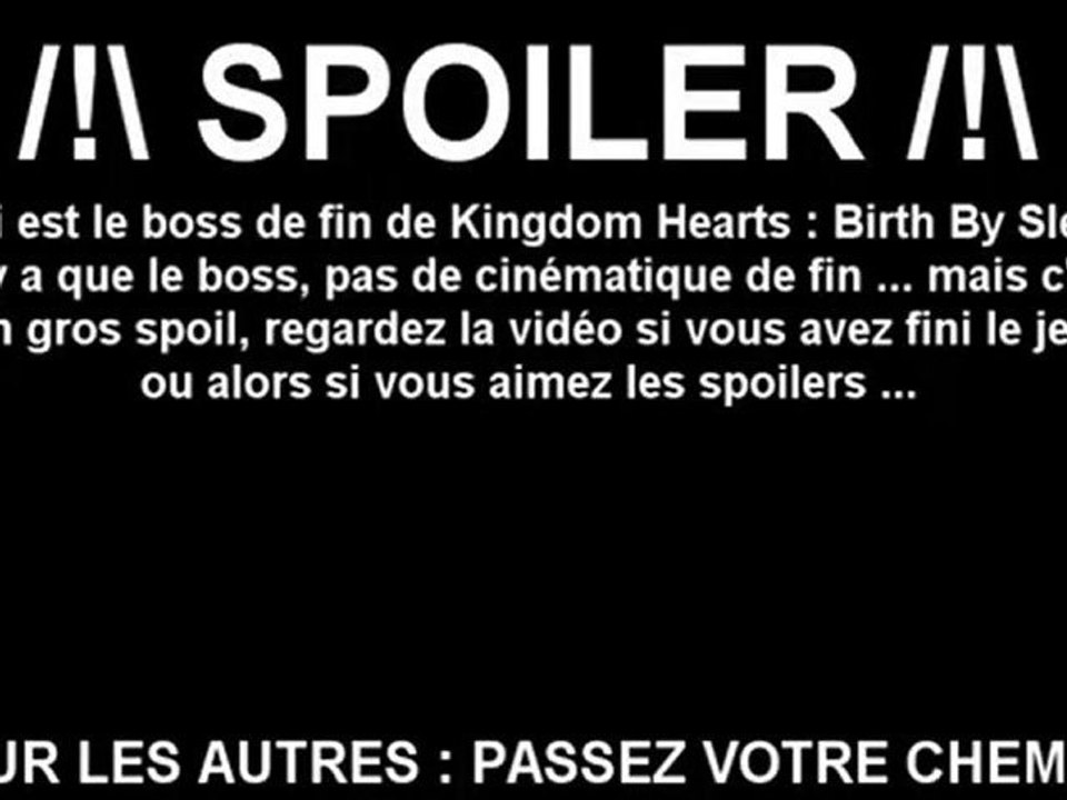 [Random Vids] SPOILER : Khbbs > Le boss de fin du fin !