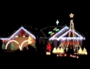 Christmas House animated to music
