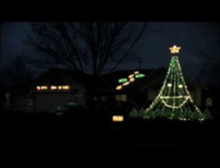 Christmas House animated to music