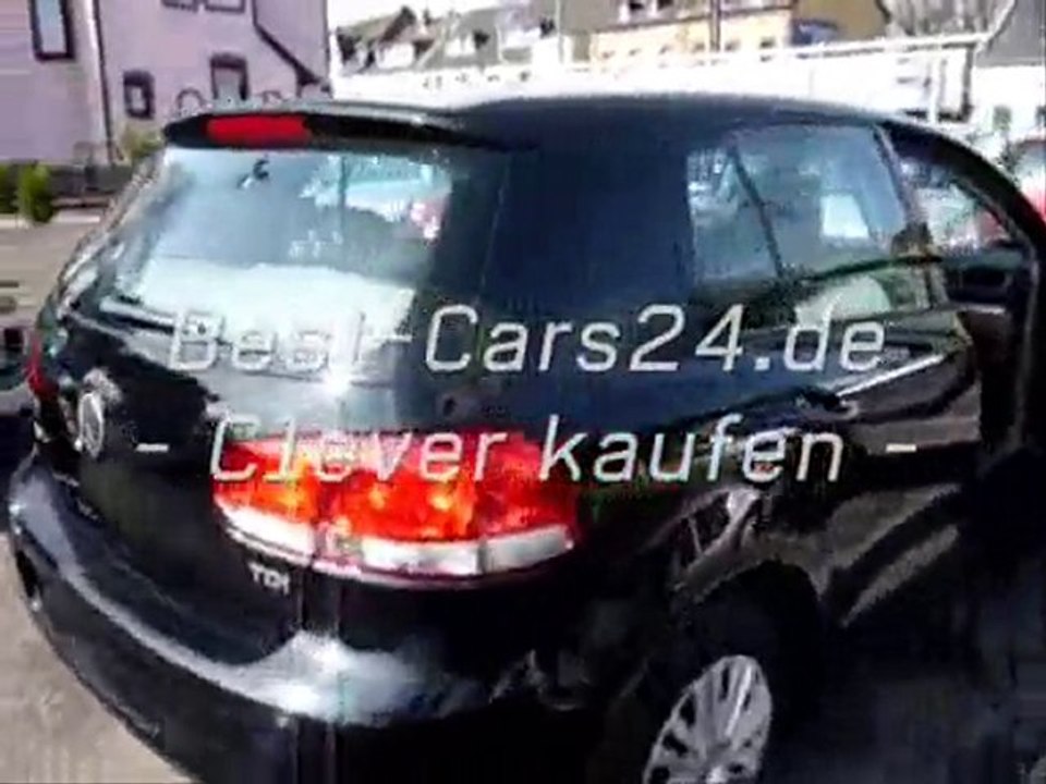 Golf VI Eu-Fahzeug aus 2010 in schwarz metallic