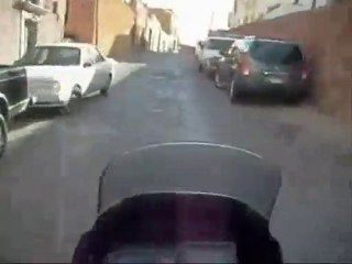 paseo en moto por las calles de Zacatecas