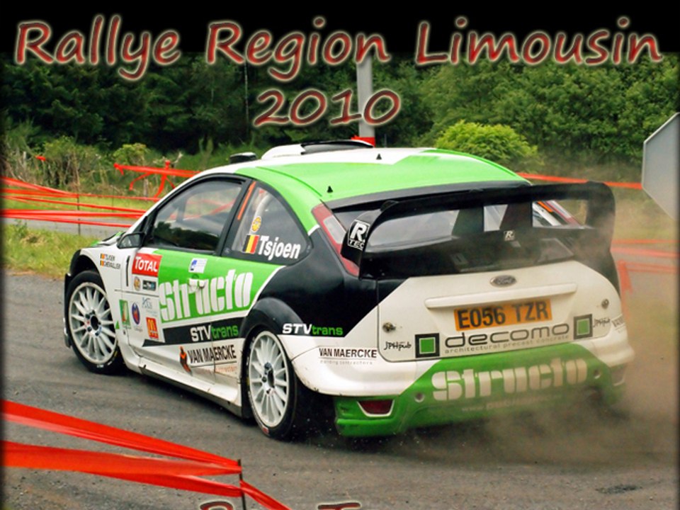 RALLYE REGION LIMOUSIN 2010