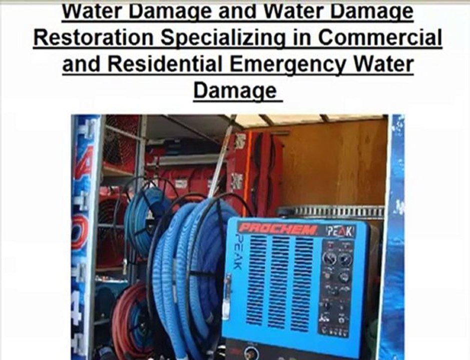 24-7 water damage restoration dallas fortworth How To Find A