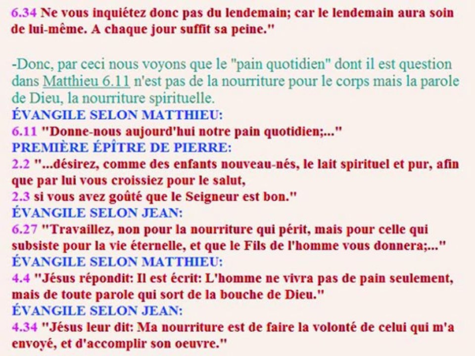 (2 de 2) Demander dans la prière. - Bible