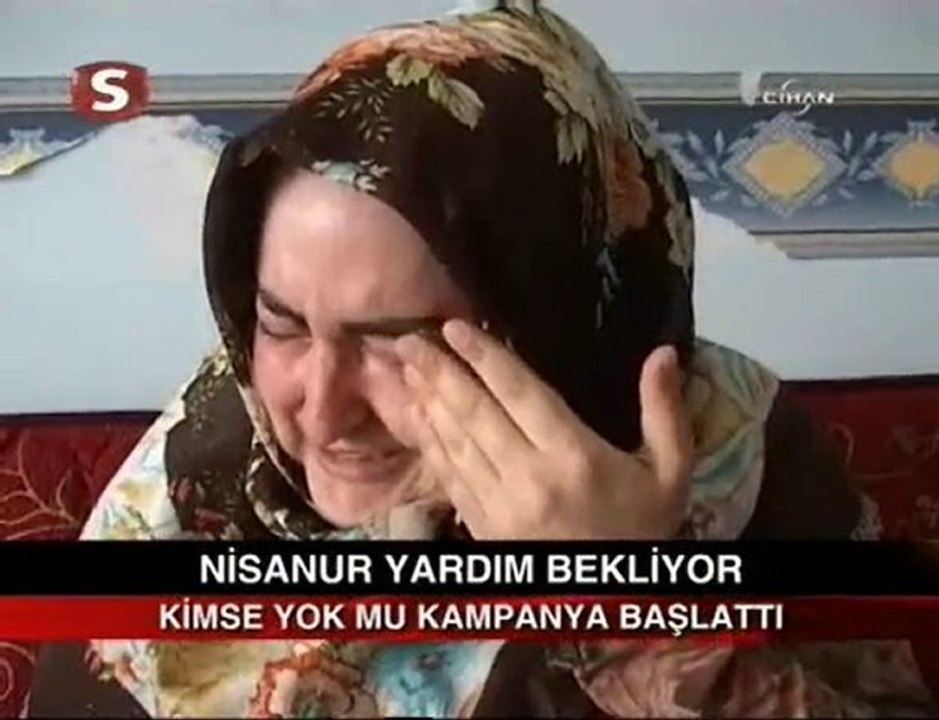 Üç Yaşındaki Nisanur Yardımlarınızla Hayata Tutunacak