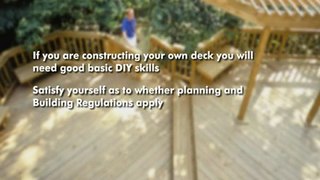 How to Build a Deck. Part 03 - Planning & Design.