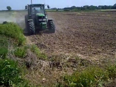 John Deere 6430 Lazerli Tesviye Çekimi