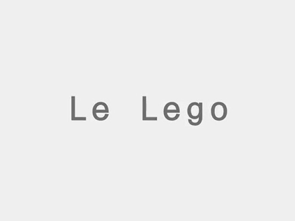 Le légo (version courte [test])