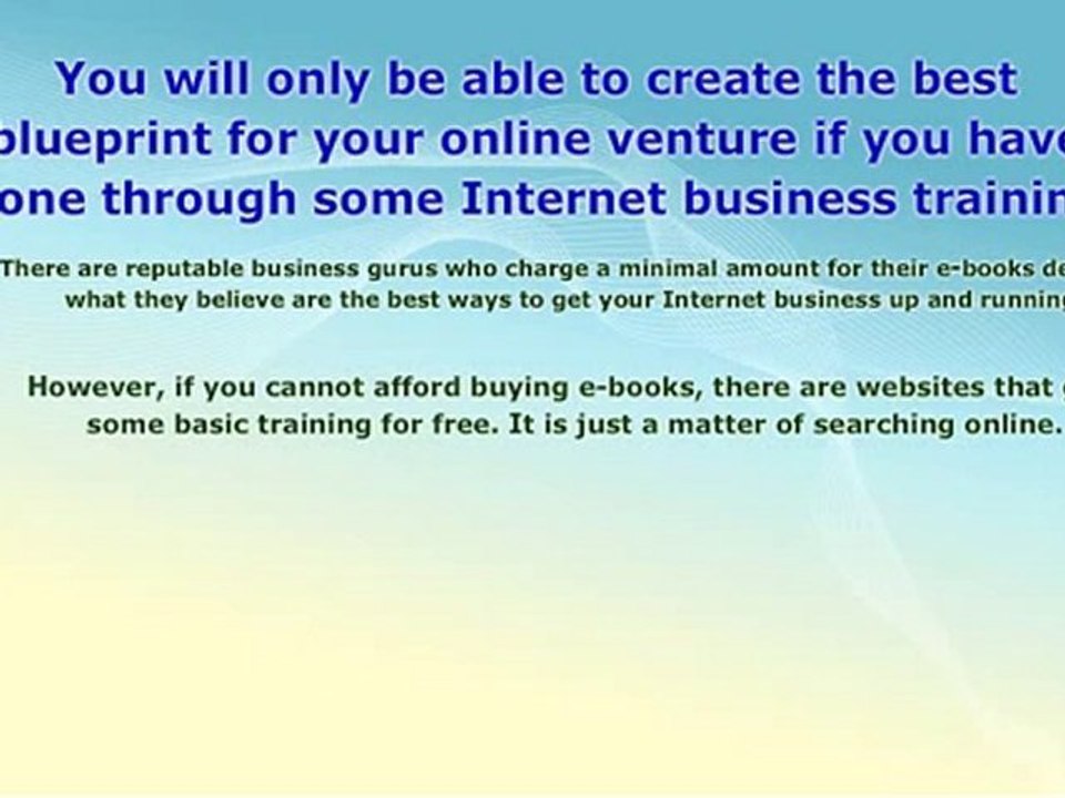 How To Create A Profitable Internet Business