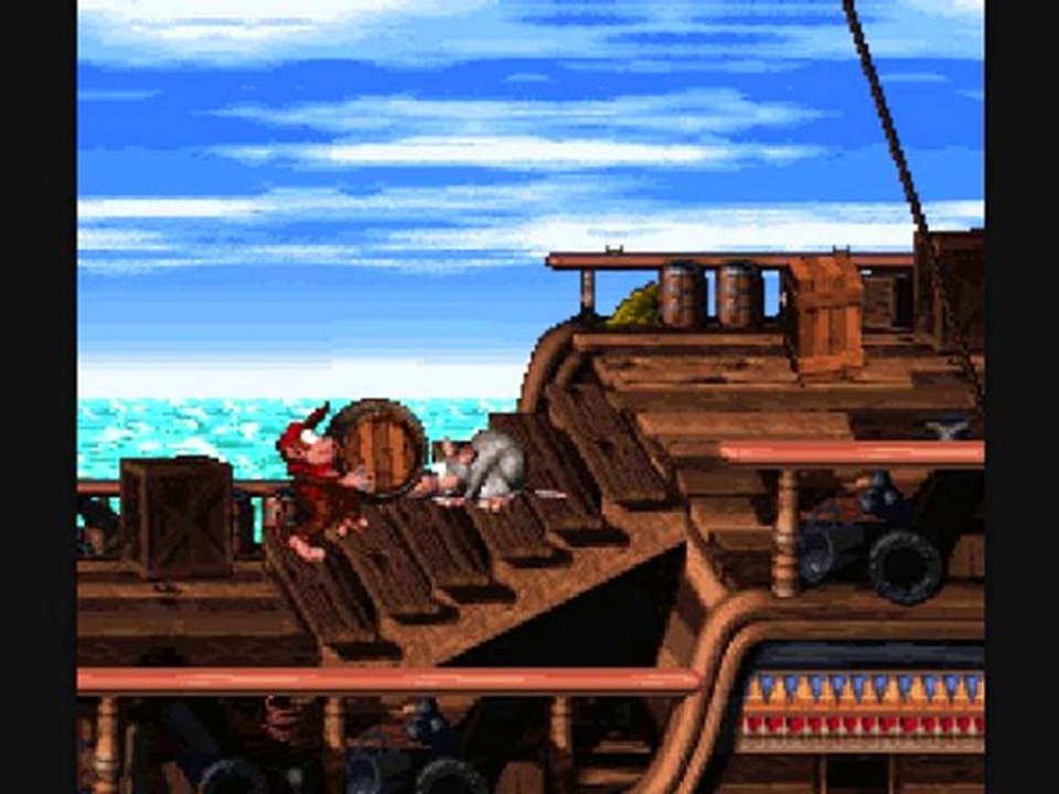 Diddy's kong quest - 1er niveau