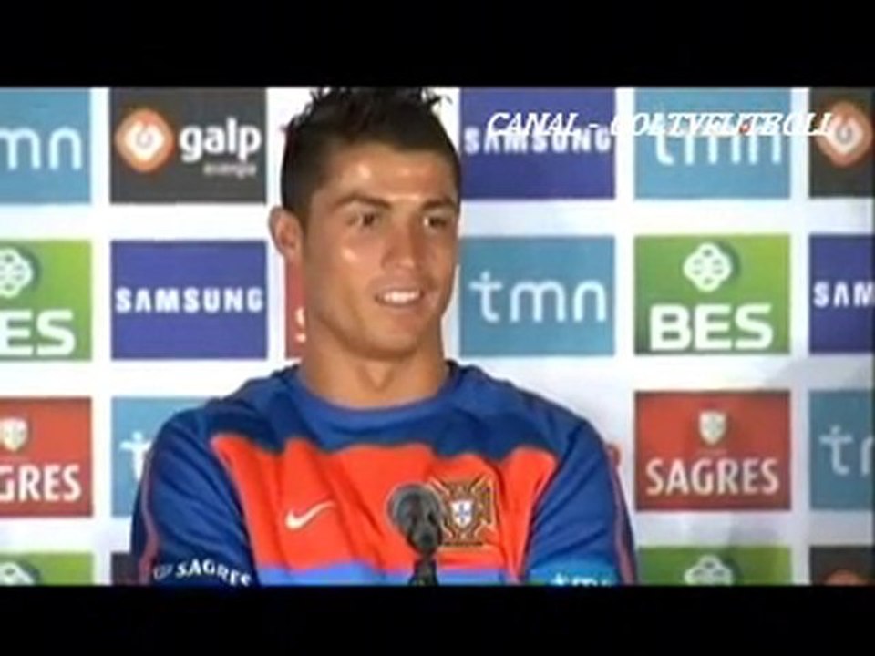 CRISTIANO RONALDO RUEDA DE PRENSA 14-06-2010