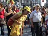 Piazza Duomo. Flash mob per la scuola pubblica