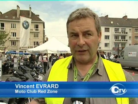Calaisis TV 2ème rassemblement pour le Moto club Red Zone