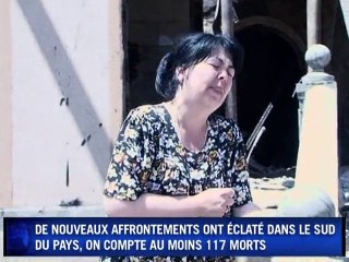 Kirghizstan : des corps calcinés dans les rues de Och