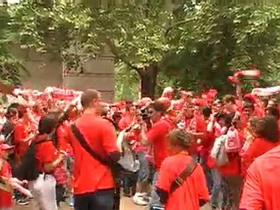 Finale Cholet Basket Le Mans_ Parc de BERCY- Fanfare 4