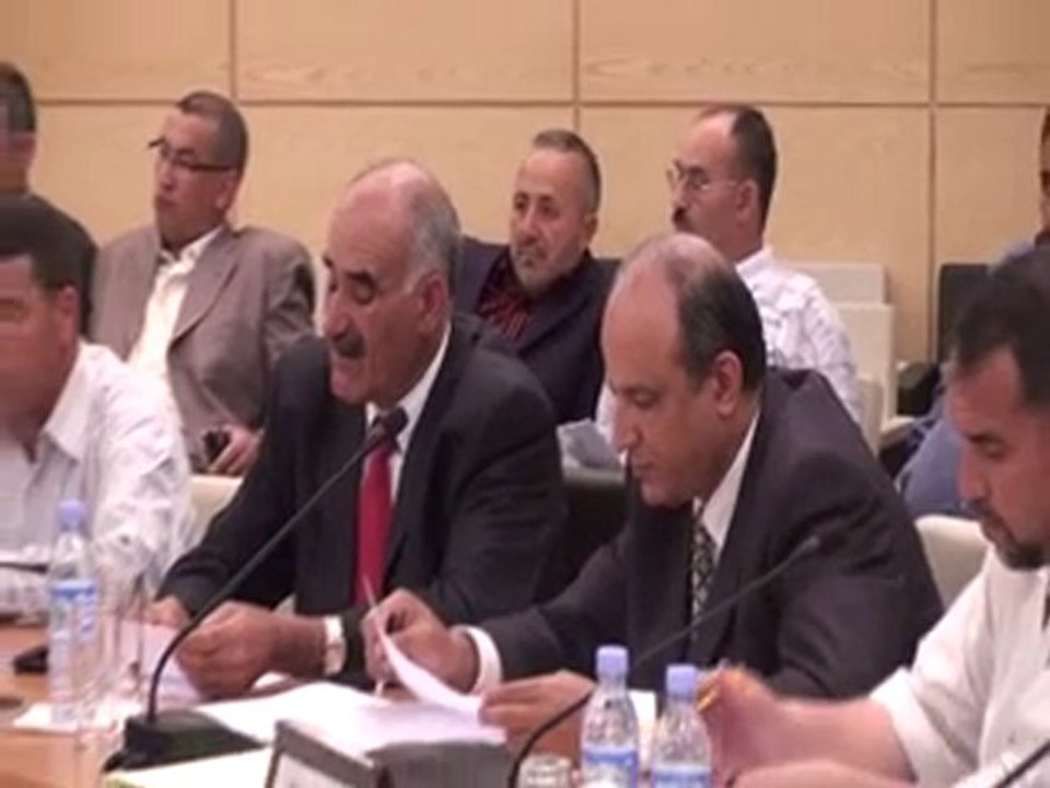 كلمة السيد عامل عمالة جرادة  خلال اجتماع مجلس الجهة الشرقية