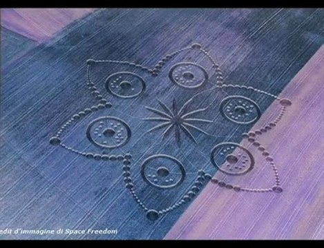 Merveilleux Crop circle italie Turin 13 juin 2010