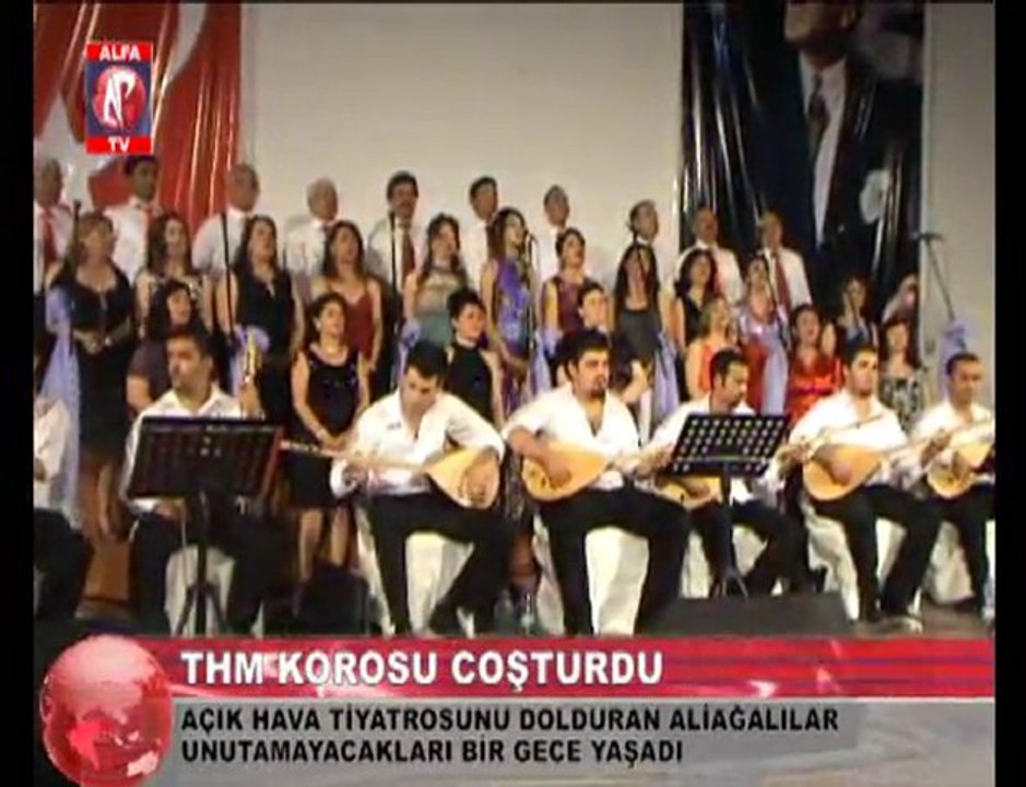 aliağa'da türk halk müziği coşkusu