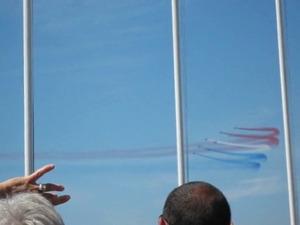 Patrouille de France 2010 Nice 14/06/2010