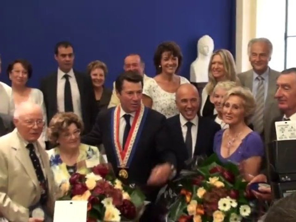 Célébration des Noces d’Or de trois couples niçois