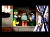 Les Monty Python en lego (Sacré Graal)