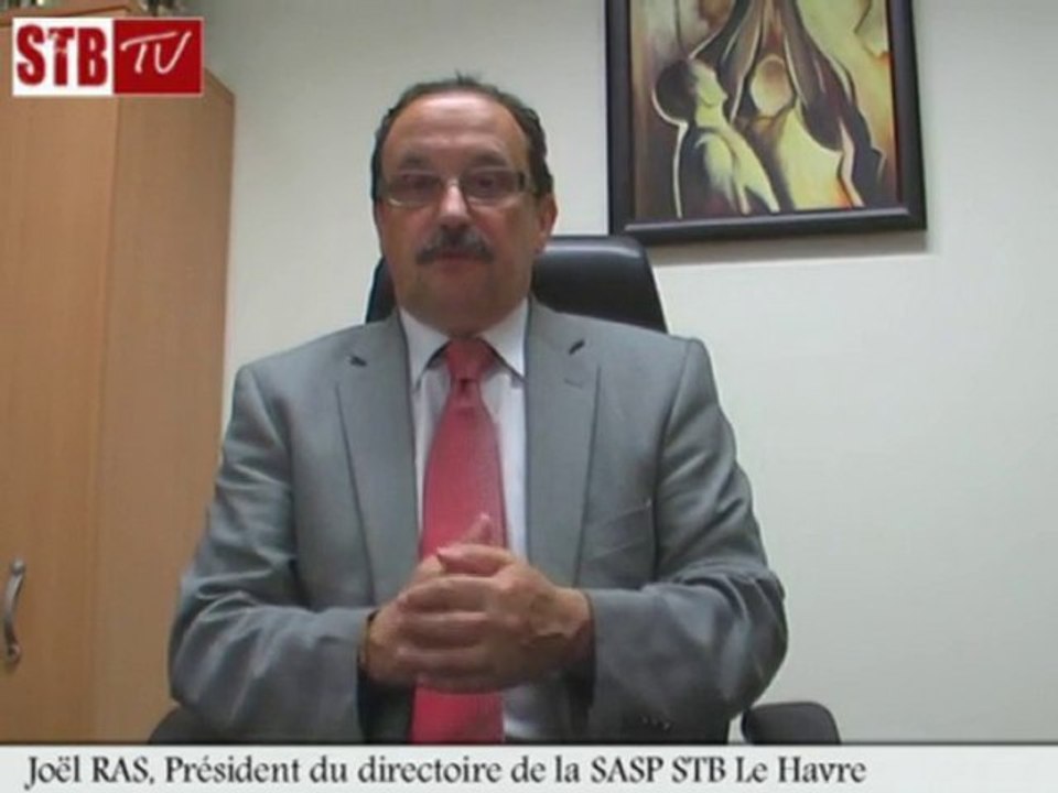 Joël RAS élu Président du STB Le Havre