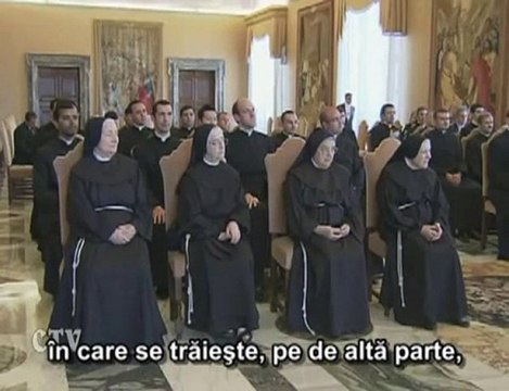 Benedict XVI: Adeziune la Papa pentru diplomaţii vaticani