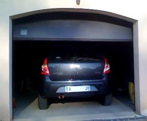 Motorisation SOMFY GDK 3000 sur porte sectionnelle HÖRMANN