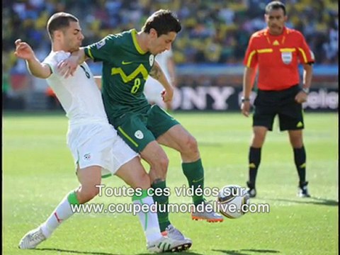 Coupe du monde 2010 : Algérie 0 - Slovénie 1