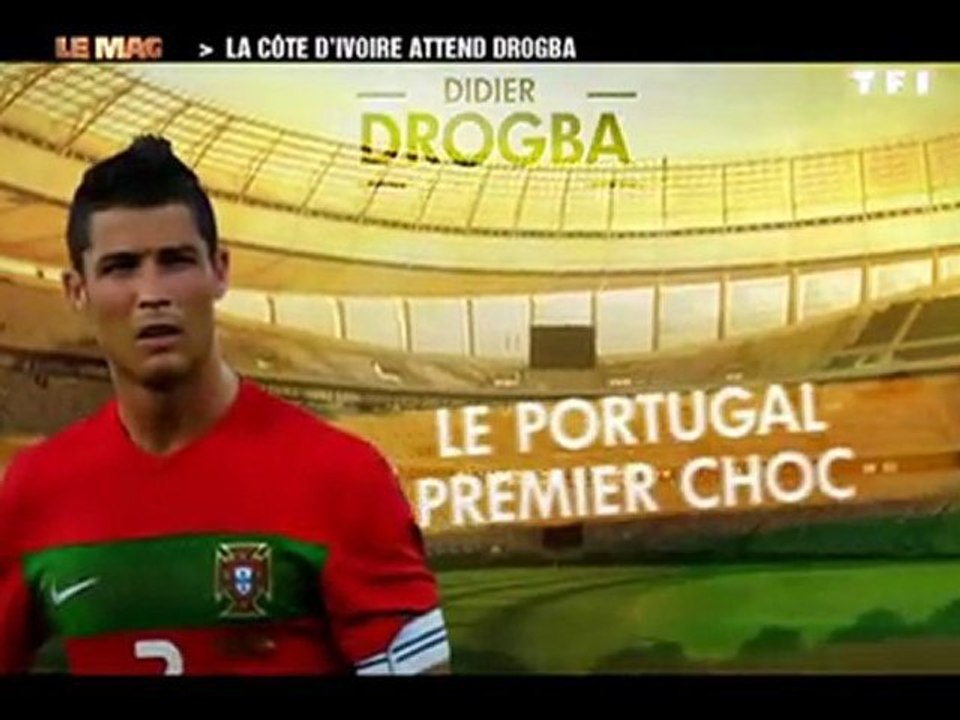 Didier Drogba, avant le match