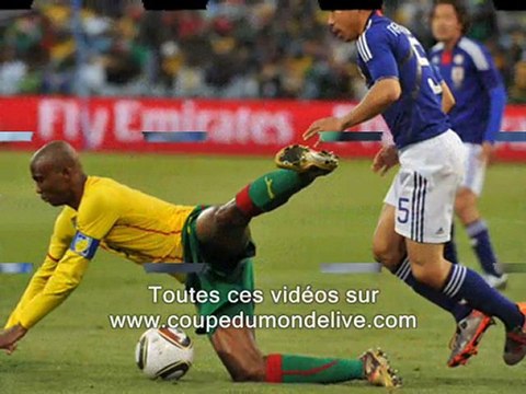 Coupe du monde 2010 : Japon 1 -Cameroun 0